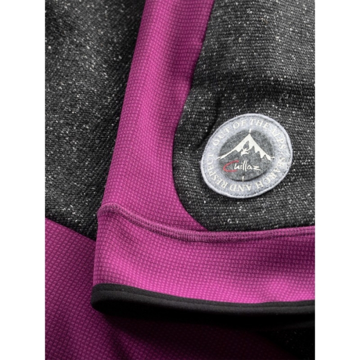 Bluza damska Chillaz DOLOMITE BLACK GREY MAGENTA MELANGE